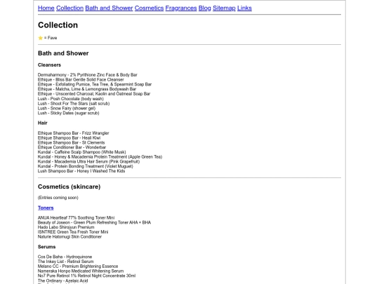 collection screenshot
