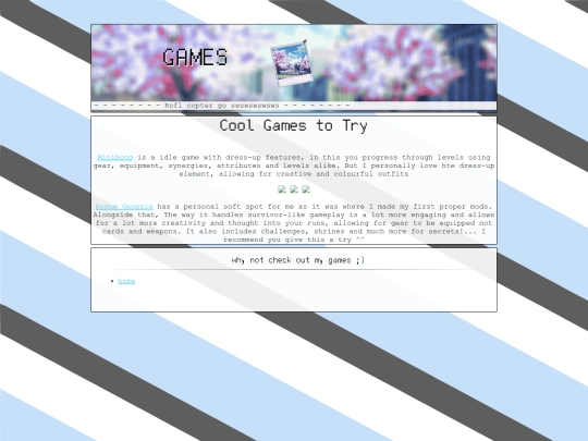 games screenshot