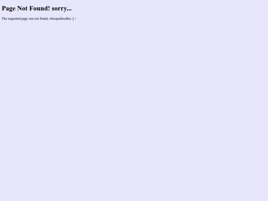 not_found screenshot