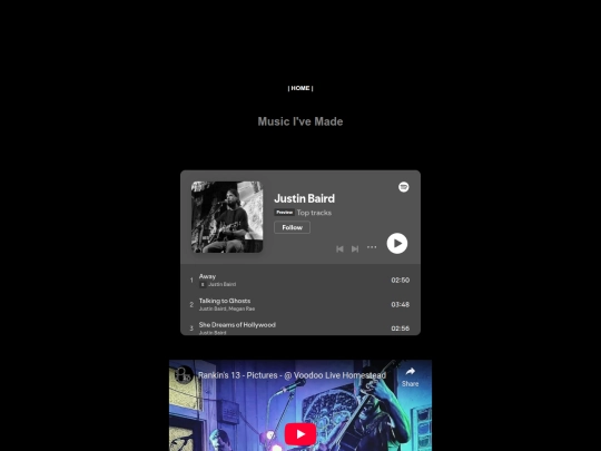 pages/mademusic screenshot