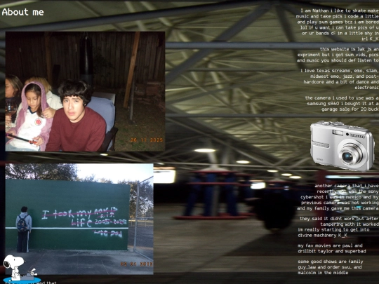 aboutme screenshot