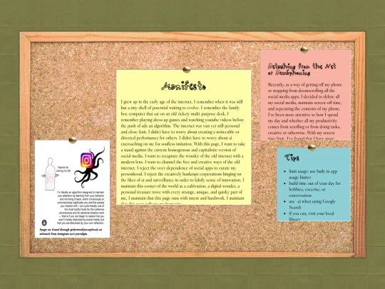 manifesto screenshot