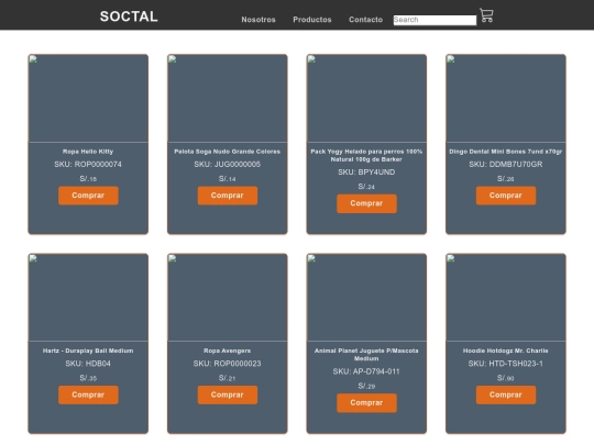 productos screenshot