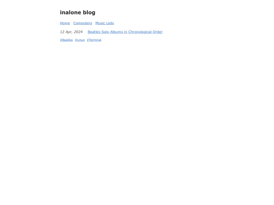 lists screenshot