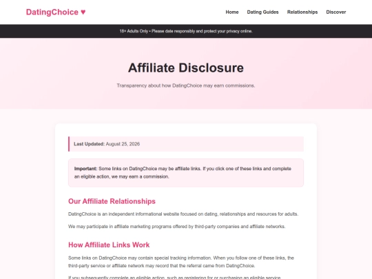 affiliate-disclosure screenshot