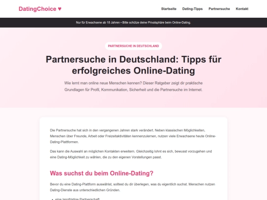 partnersuche-deutschland screenshot