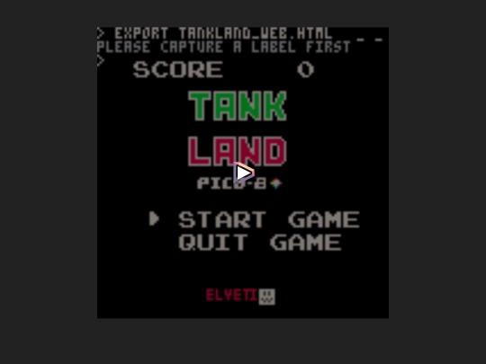 pico-8/tankland_web screenshot