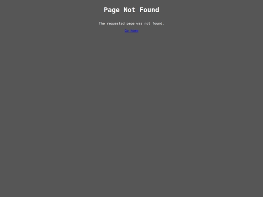 not_found screenshot