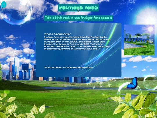 frutigeraero screenshot