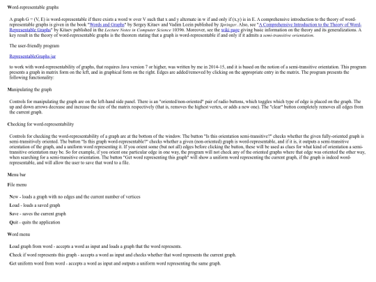 word-representable-graphs screenshot