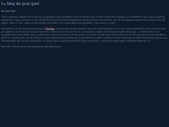 blog screenshot