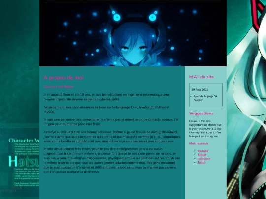 test screenshot