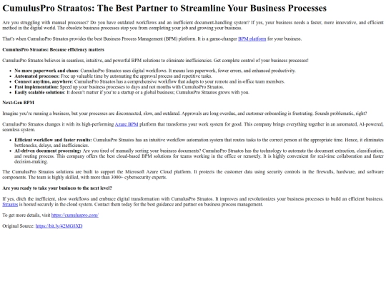 CumulusProStraatosTheBestPartnertoStreamlineYourBusinessProcesses screenshot