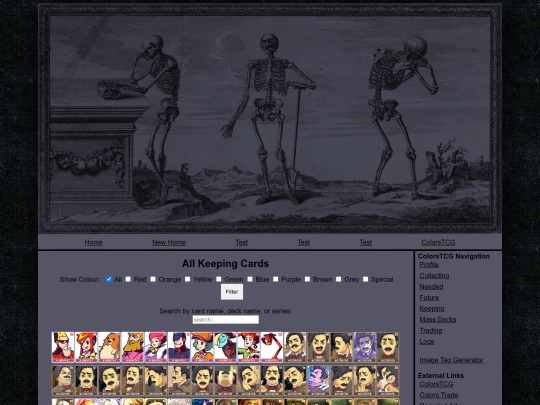 colorstcg/keepingcardsall screenshot
