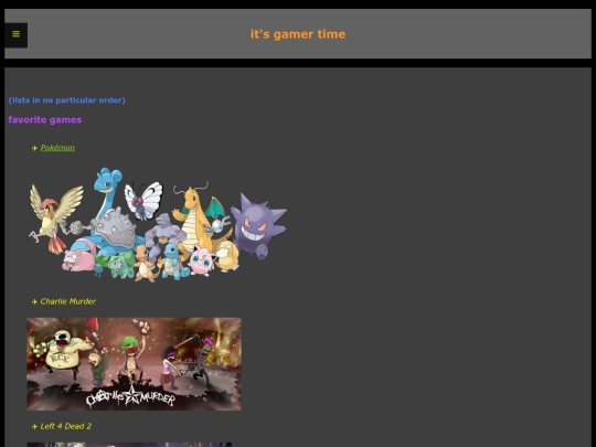 gamer screenshot