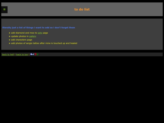todo screenshot