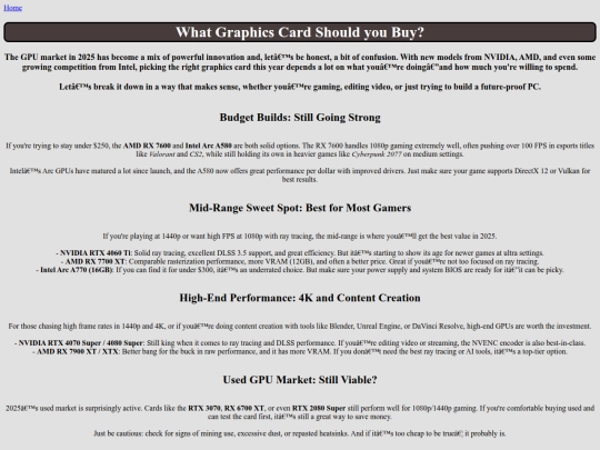 What-Graphics-Card-To-Buy screenshot