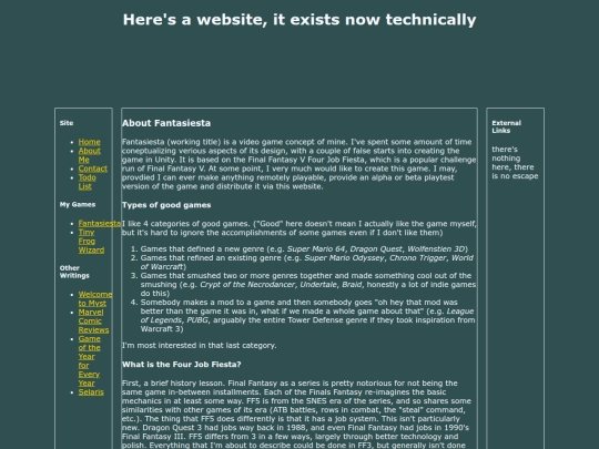fantasiesta/about screenshot