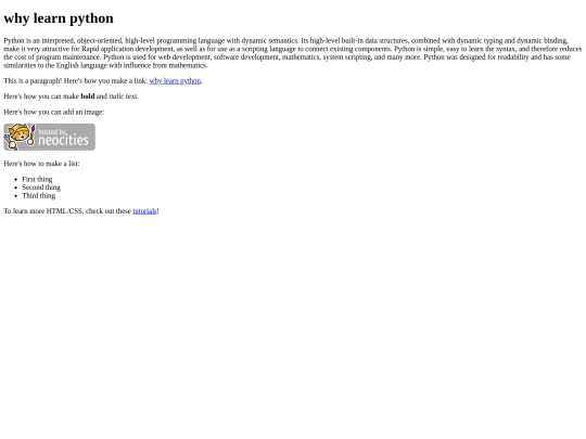 index screenshot