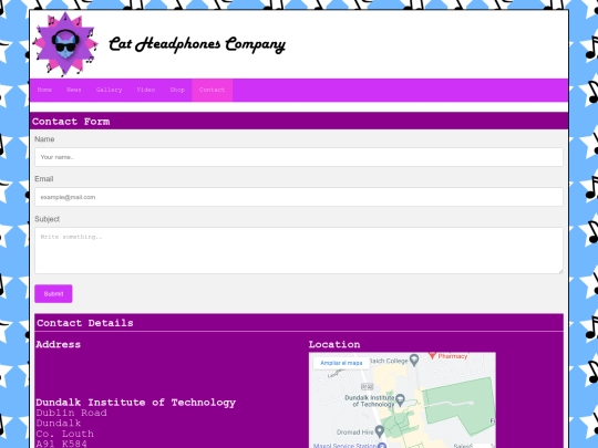 Contact screenshot