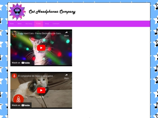 Videos screenshot