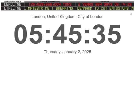 clocks screenshot
