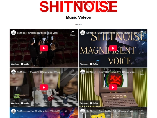musicvideos screenshot