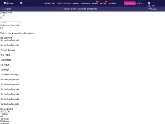 Bets/sportsbetting screenshot