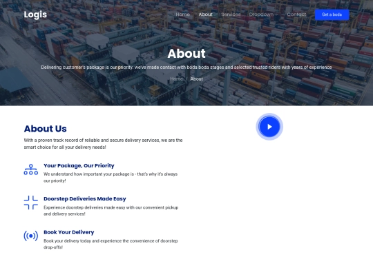 Logis /about screenshot
