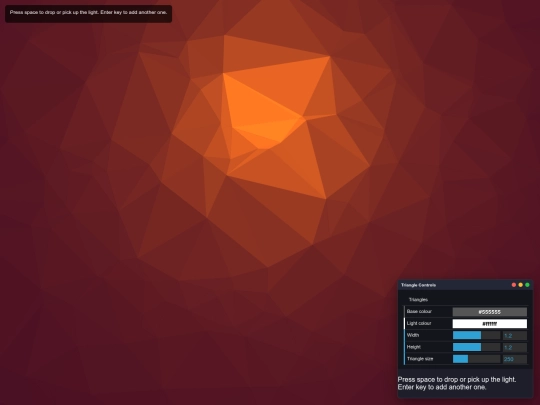triangles_light screenshot