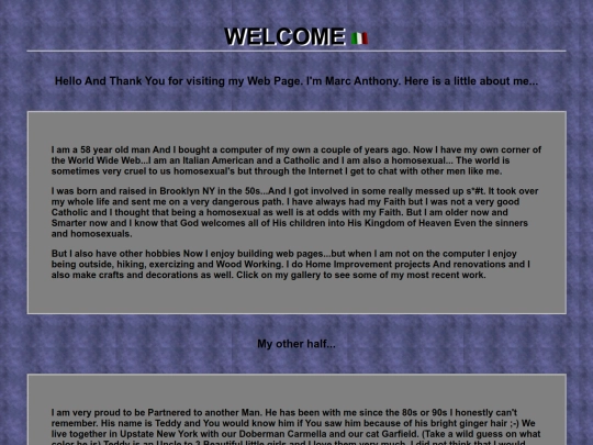 tony/tonysite screenshot