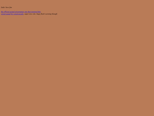 links screenshot