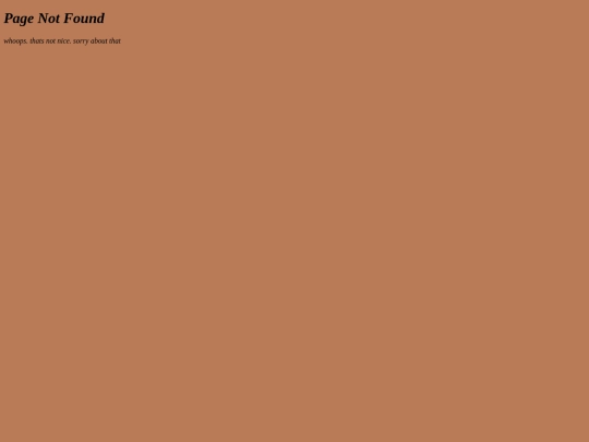not_found screenshot