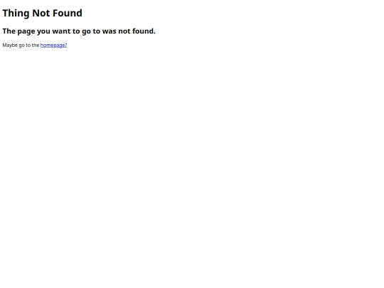 not_found screenshot