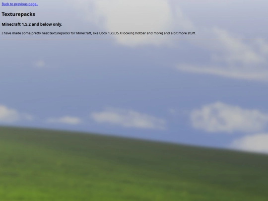 pages/texturepacks screenshot