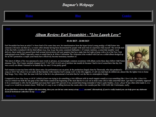 blog/earl_live_laugh_love_review screenshot