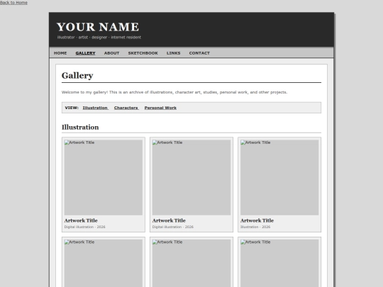 Storyboards screenshot