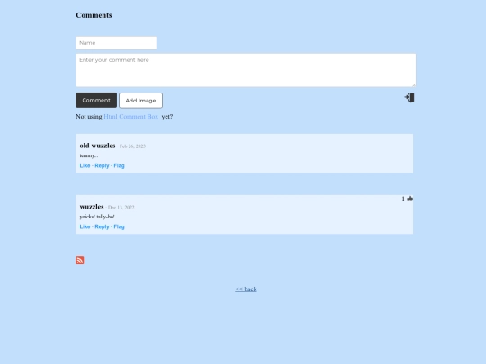 guestbook screenshot