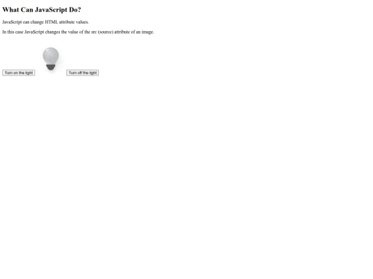 esercizi/lampadina screenshot