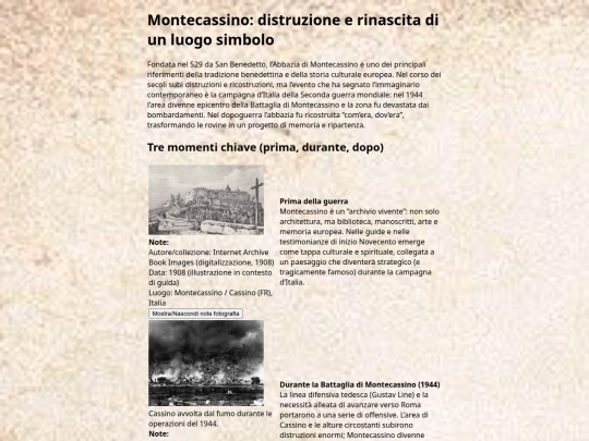 esercizi/verifica screenshot