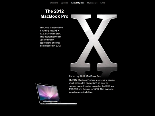 Very_Cool_Webpage/About_My_Mac screenshot