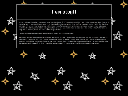 aboutotogi screenshot