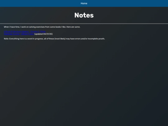notes screenshot