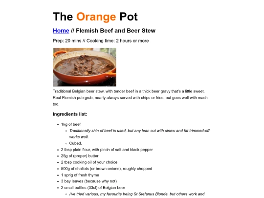 beefnbeerstew screenshot