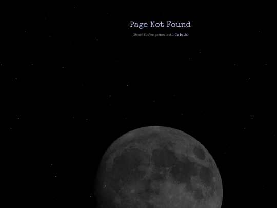 not_found screenshot