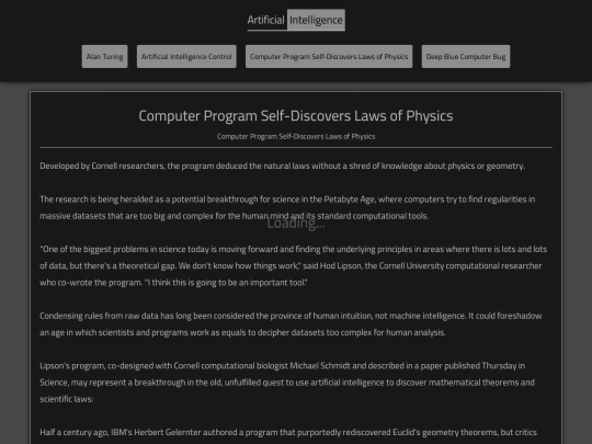 computer-program-self-discovers-laws-of-physics screenshot