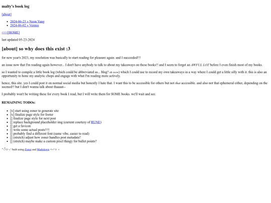 log screenshot