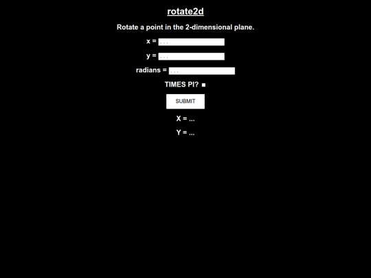 calcs/rotate2d screenshot