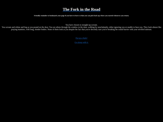 youhavechosentoscream screenshot