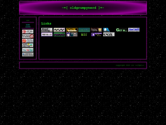 links screenshot